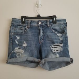 American Eagle | Super Super Stretch Midi Shorts